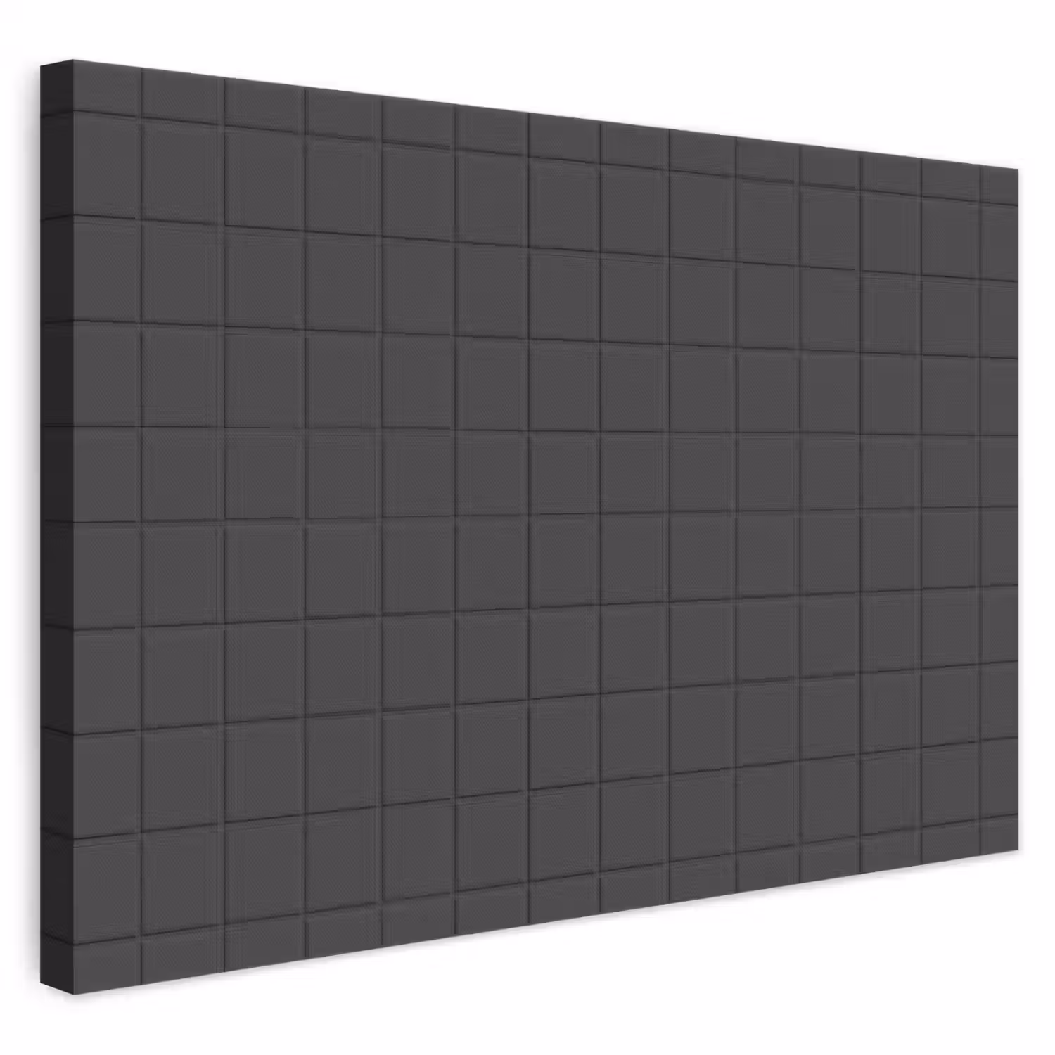 Patroon - Tegel - Antraciet canvas 2cm klein 34 -3d