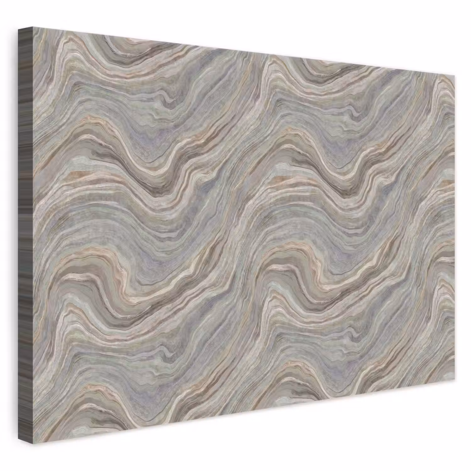 Patroon - Sereen - Paars - Groen canvas 2cm klein 34 -3d