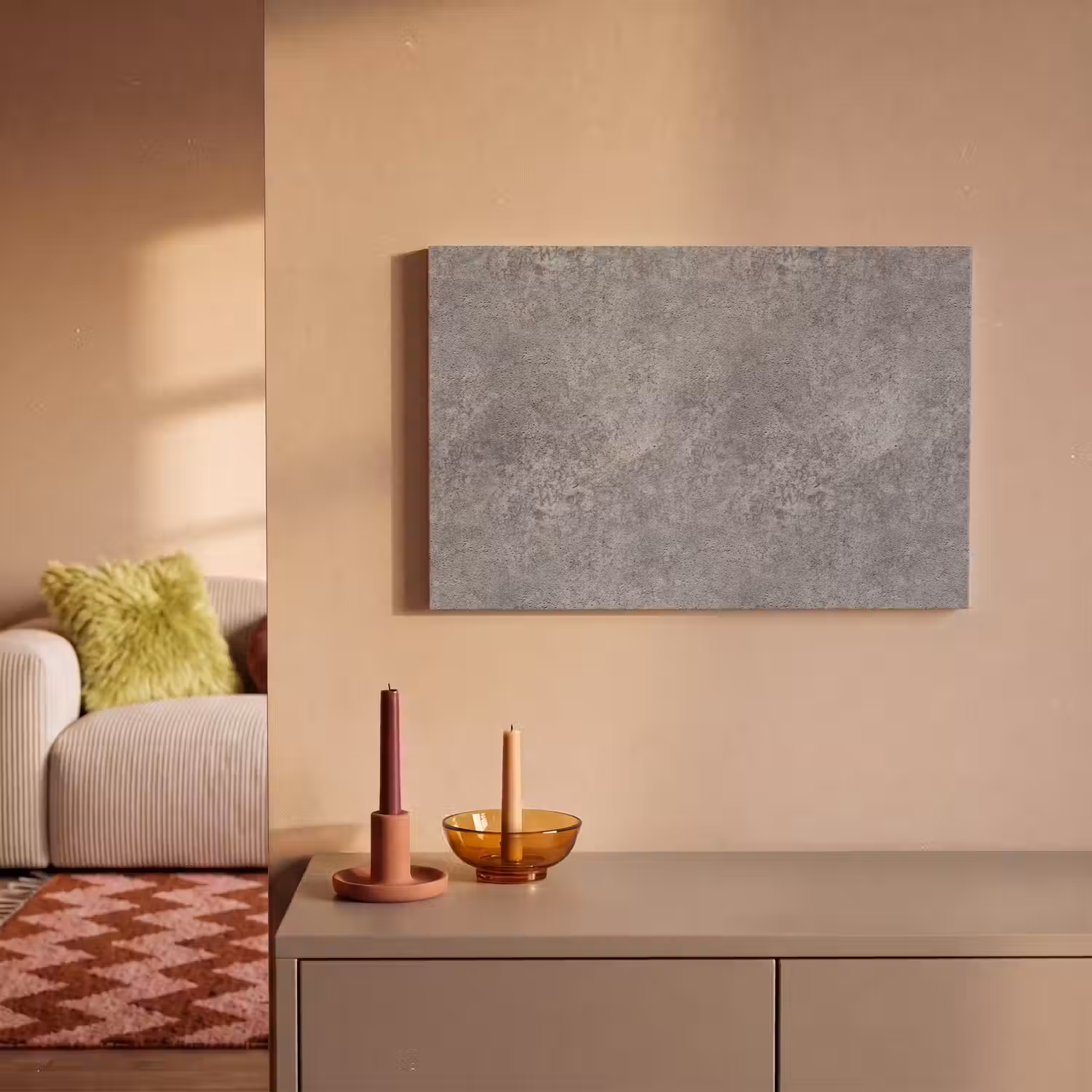Patronen - Industrieel - Beton canvas 2cm klein 34 -sfeer1