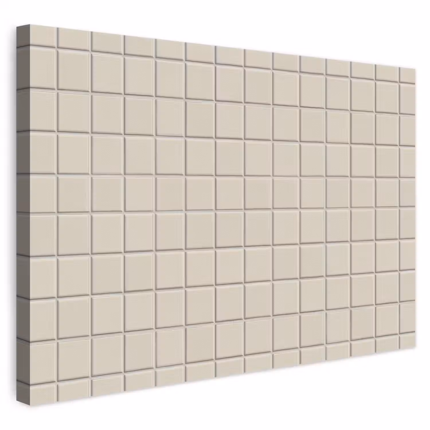 Patroon - Tegels - Taupe canvas 2cm klein 34 -3d