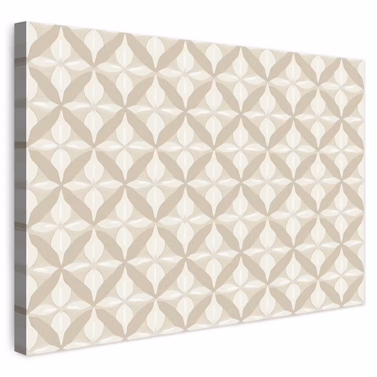 Patroon - Klassiek - Beige canvas 2cm klein 34 -3d