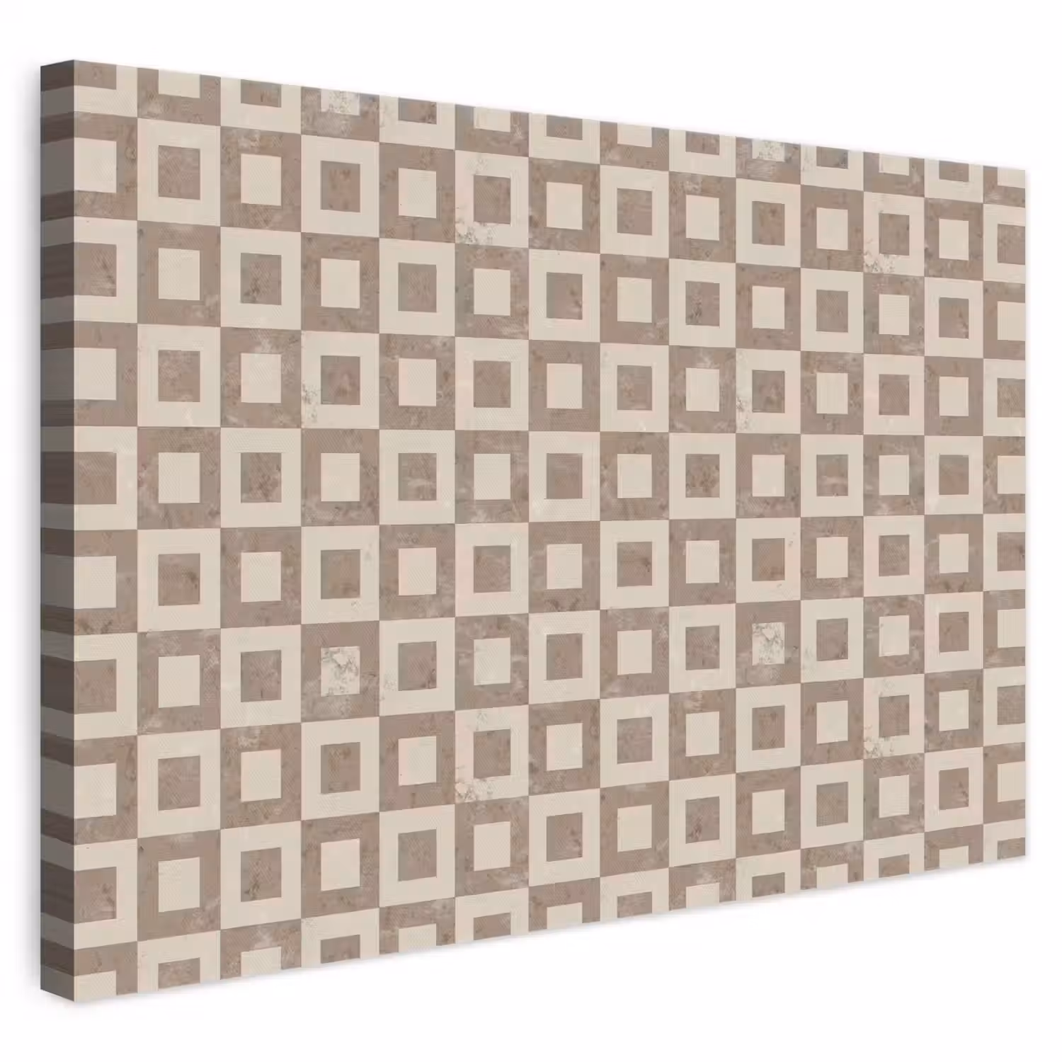 Patroon - Marmer - Beige canvas 2cm klein 34 -3d