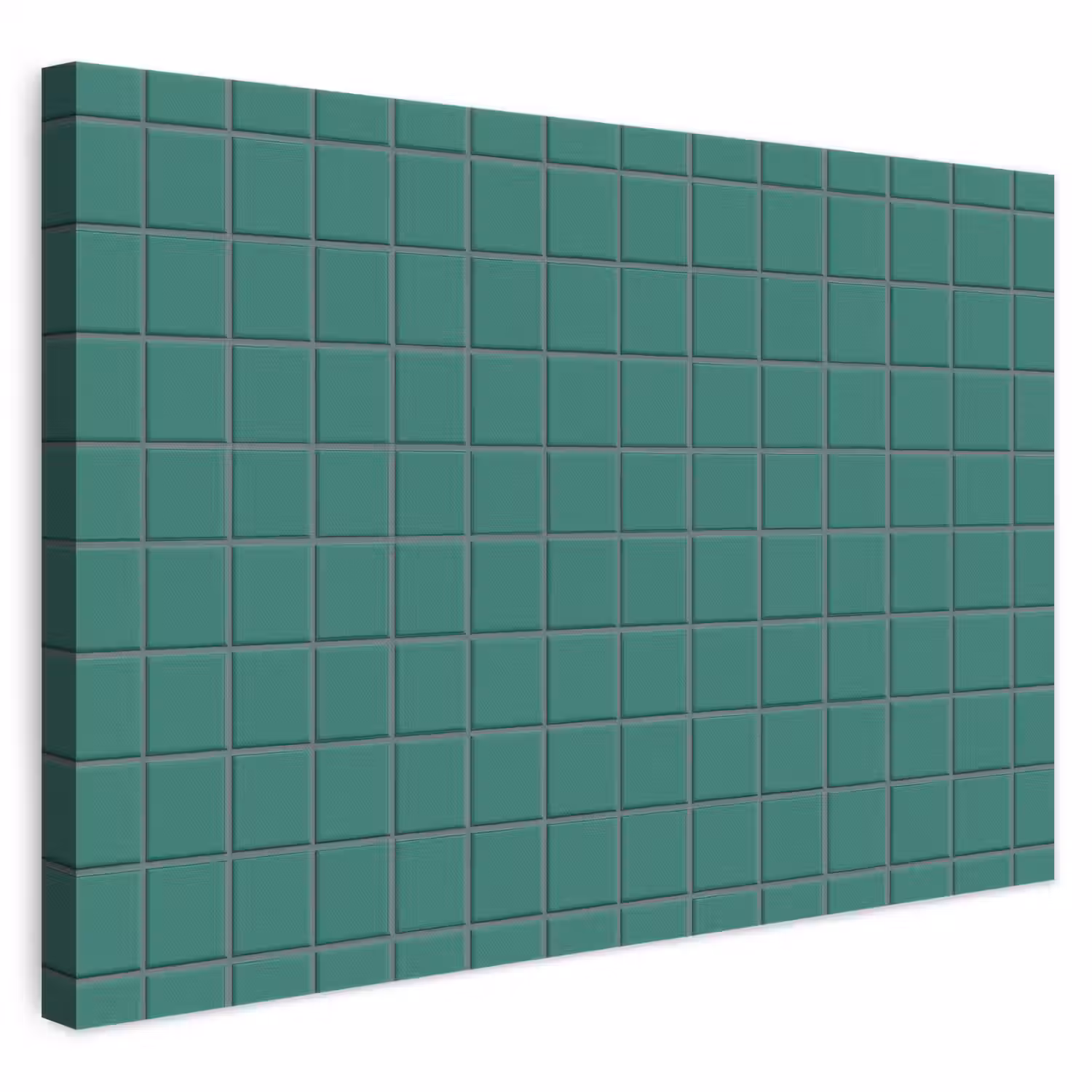Patroon - Patroon - Smaragd canvas 2cm klein 34 -3d