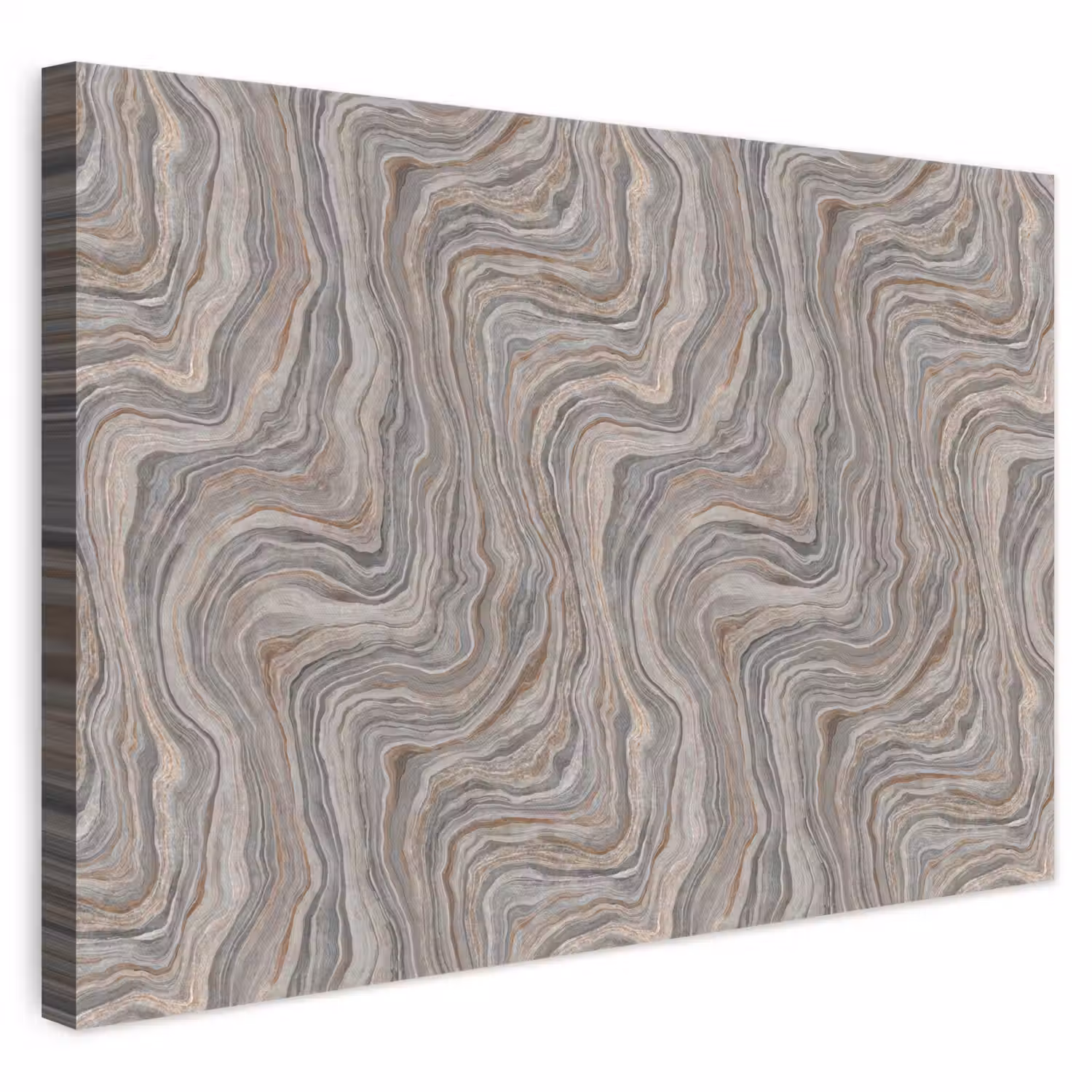 Patroon - Textuur - Grijs canvas 2cm klein 34 -3d