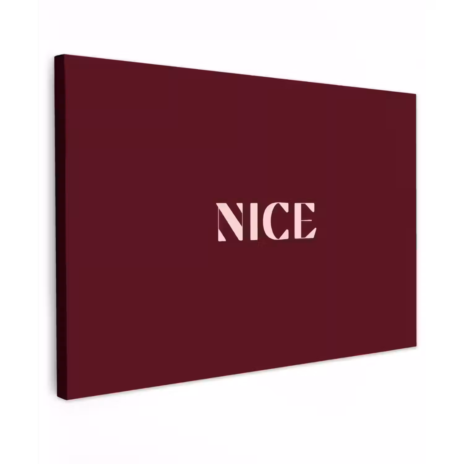 Nice - Bordeaux - Roze canvas 2cm klein -z3d
