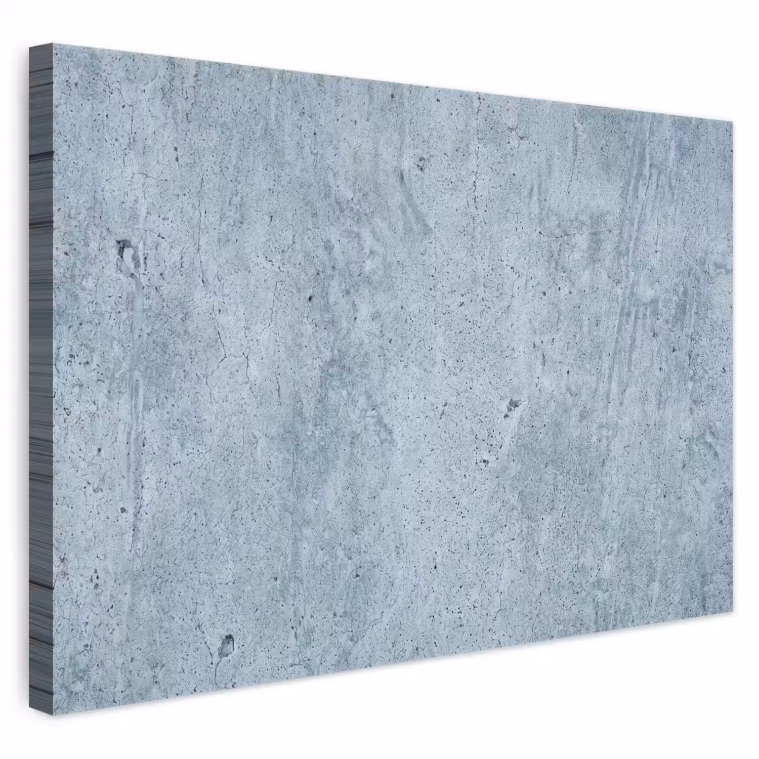 Oppervlak - Ruw - Abstract - Modern - Grijs canvas 2cm klein -3d