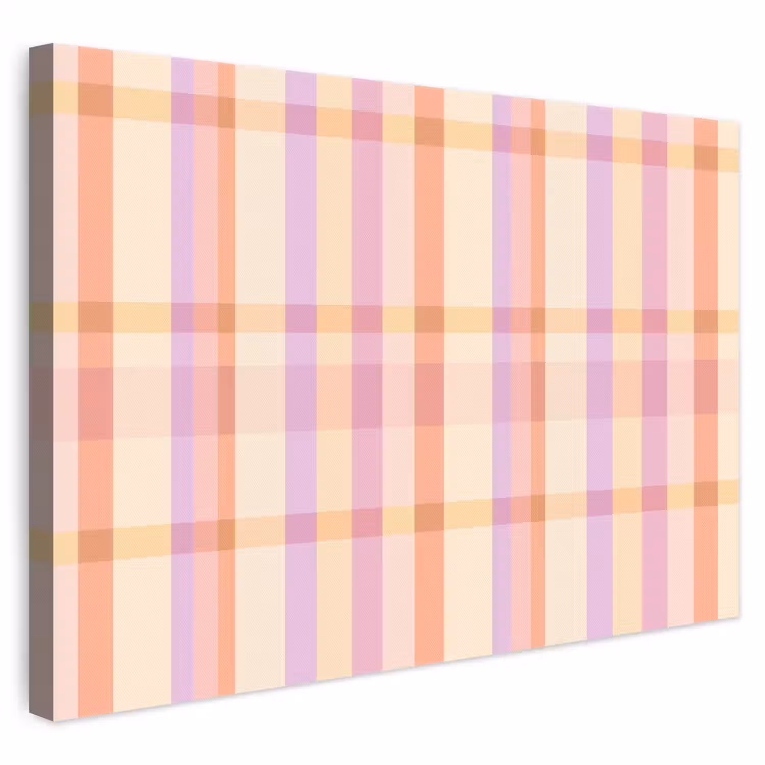 Pastel - uitpatroon - Geometrisch canvas 2cm klein 34 -3d