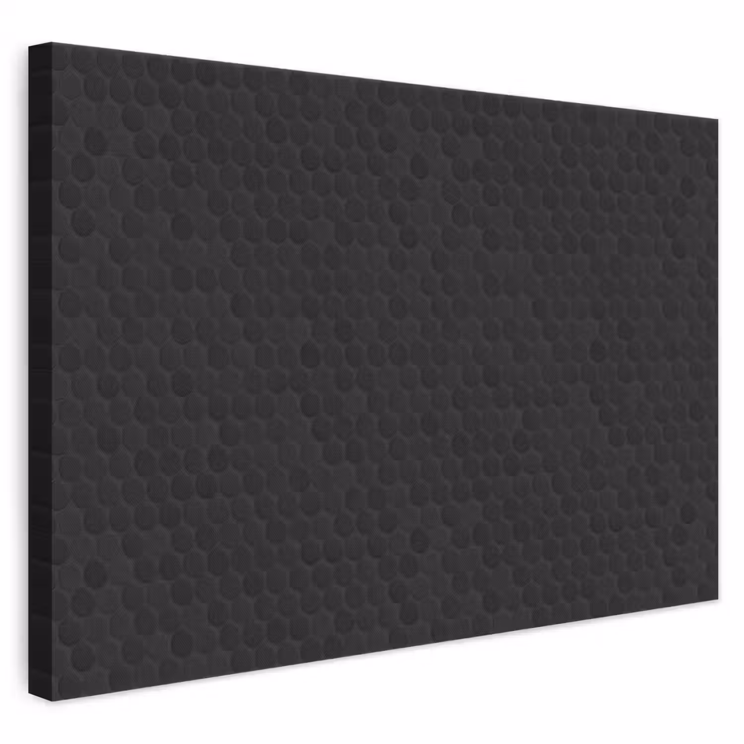 Penny - Tegel - Mat - Zwart canvas 2cm klein 34 -3d