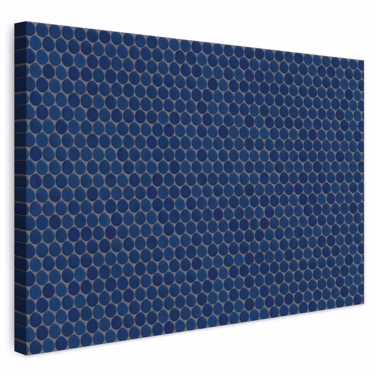 Penny - Mozaïek - Donkerblauw canvas 2cm klein 34 -3d