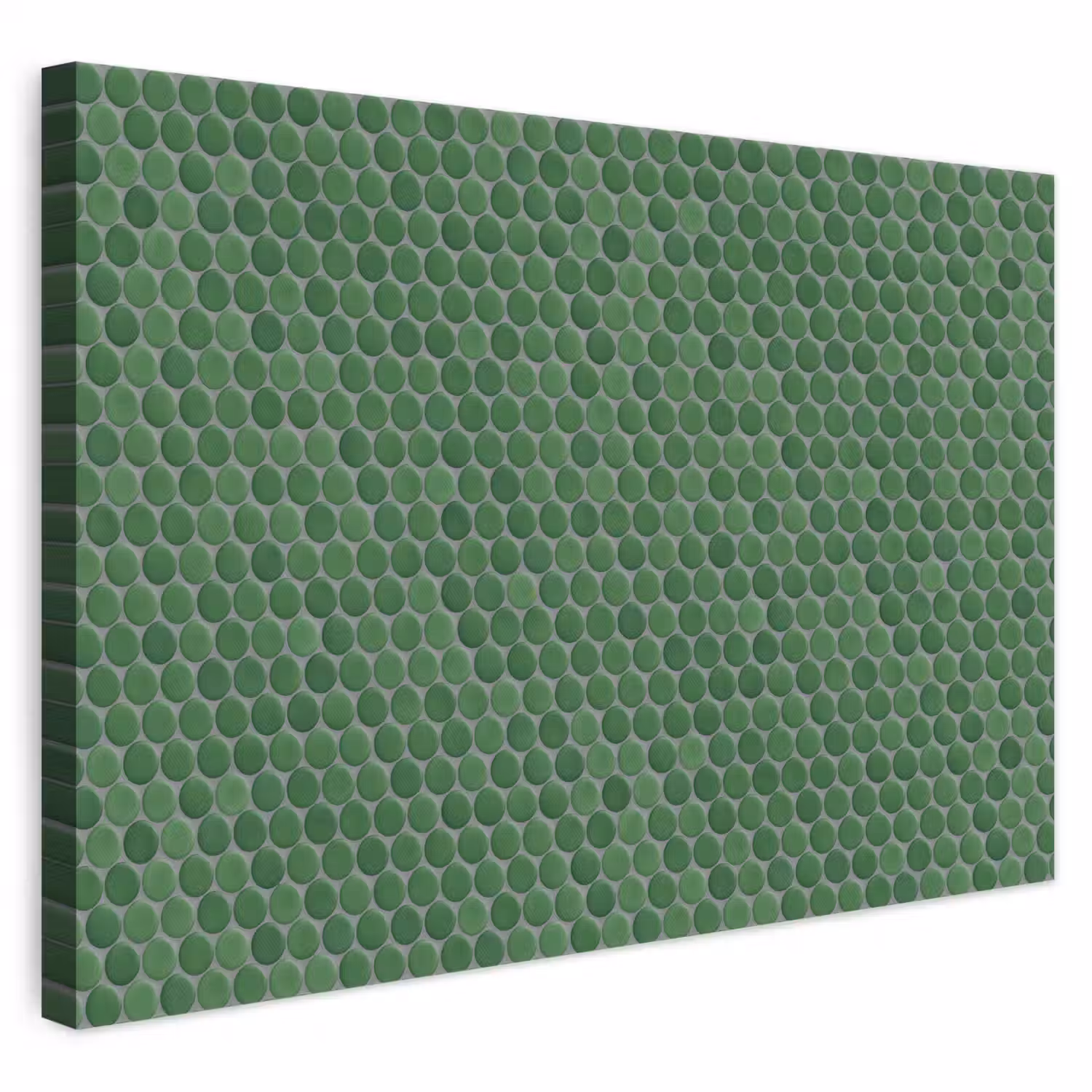 Penny - Mozaïek - Bosgroen - Green canvas 2cm klein 34 -3d