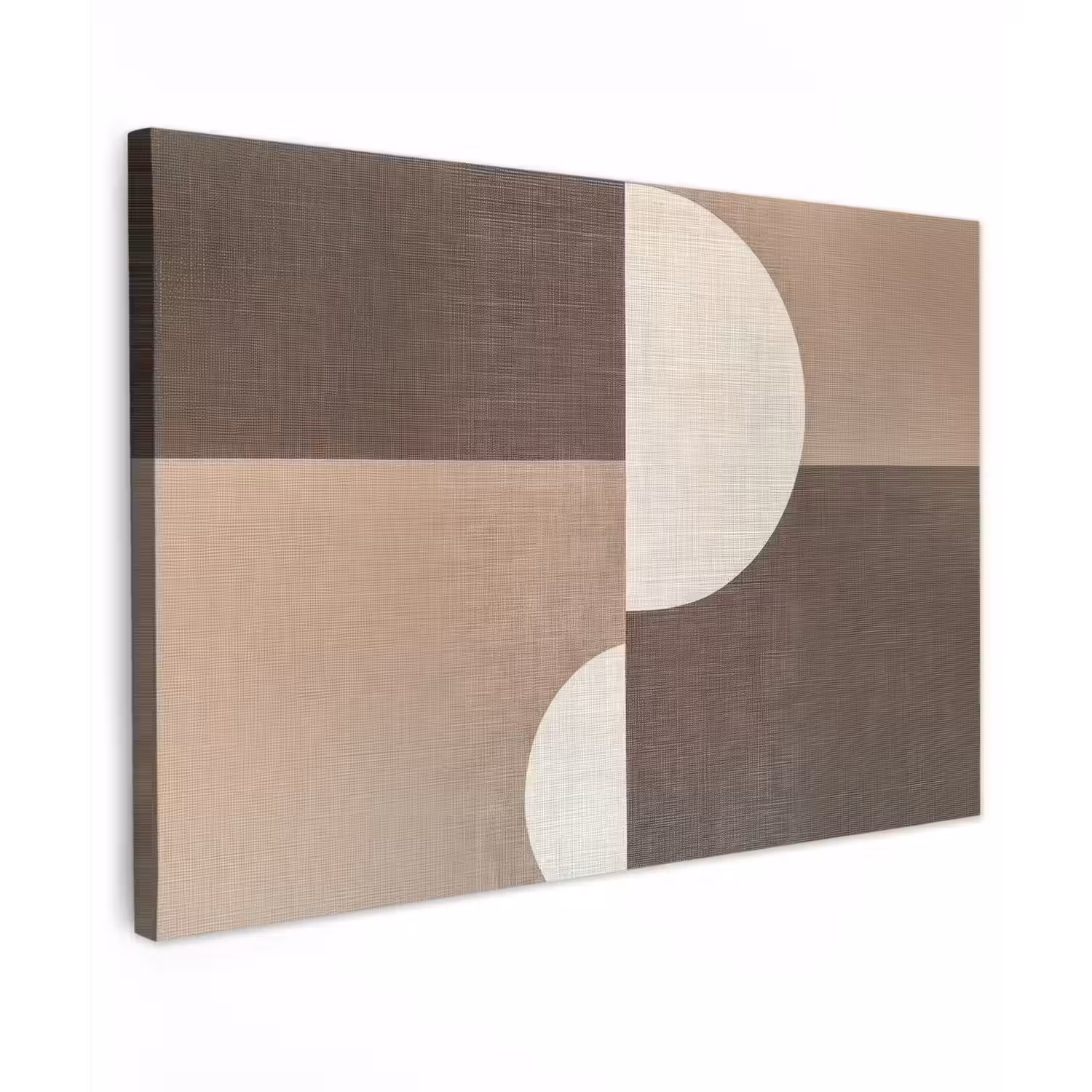 Raster - Halve cirkels - Contrast canvas 2cm klein -z3d
