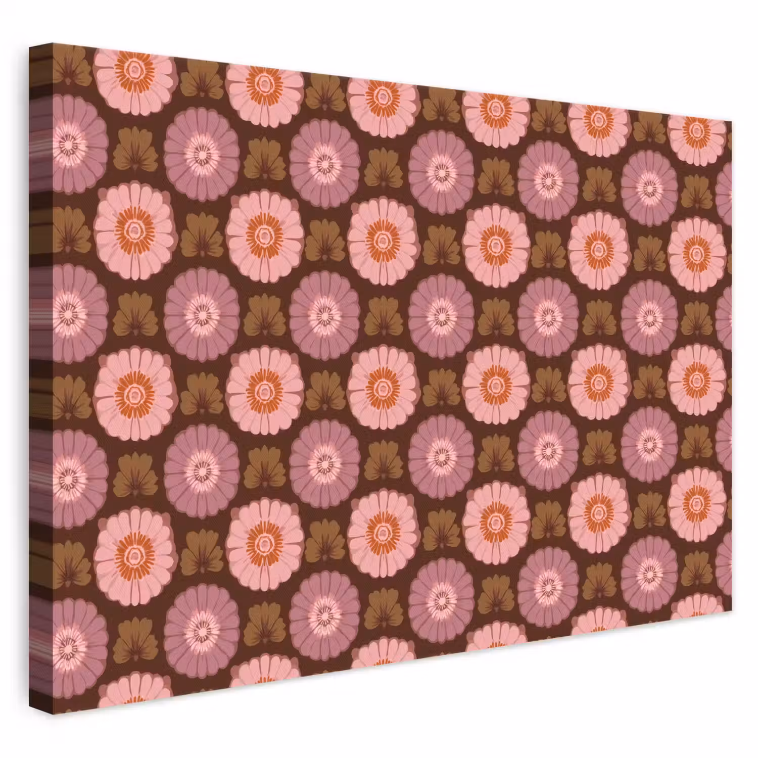 Retro - Madelief - Roze canvas 2cm klein 34 -3d