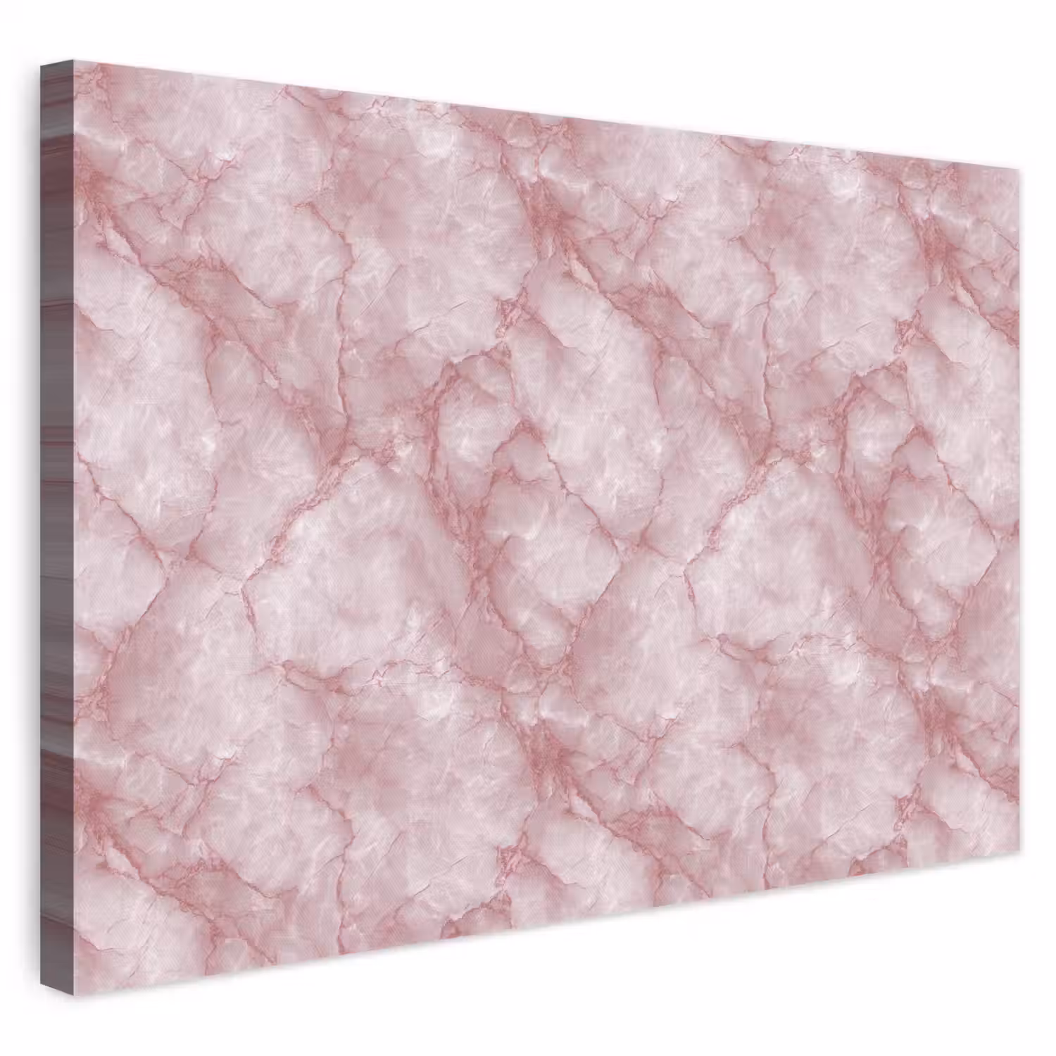 Roze - Kwartsmarmer - Aders canvas 2cm klein 34 -3d