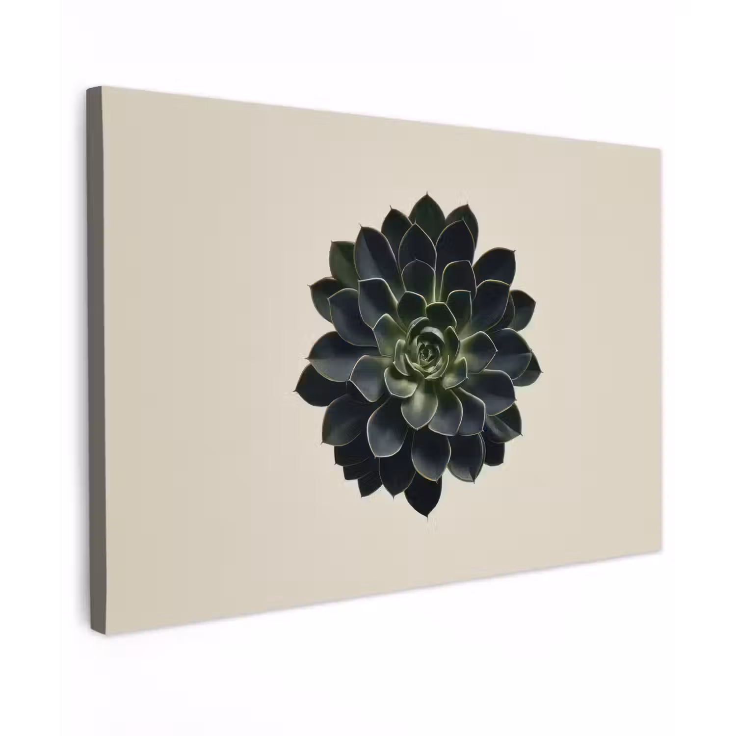 Rozet - Cirkelvormig - Donkergroen canvas 2cm klein -z3d