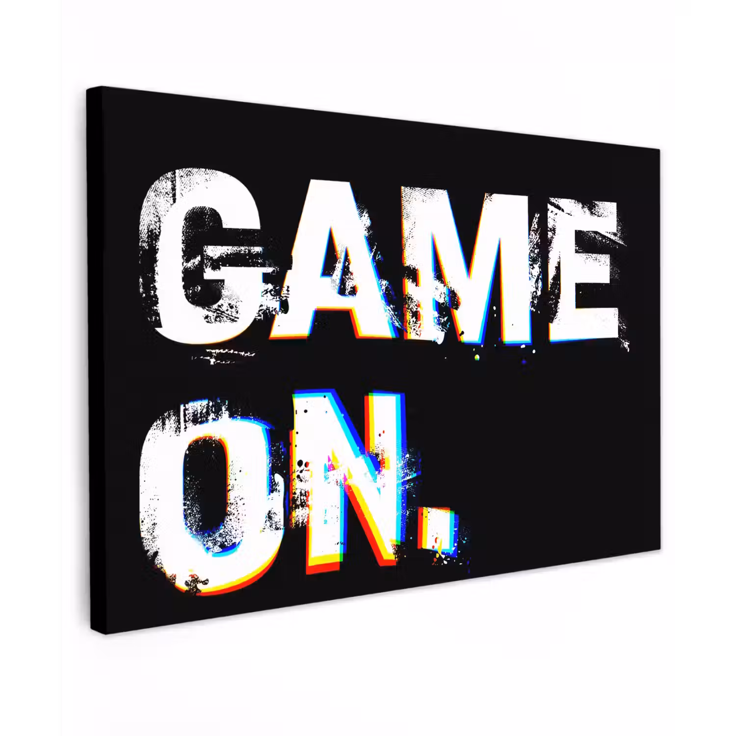 Gaming - Game - Spreuken - Quotes - Game on canvas 2cm klein -z3d