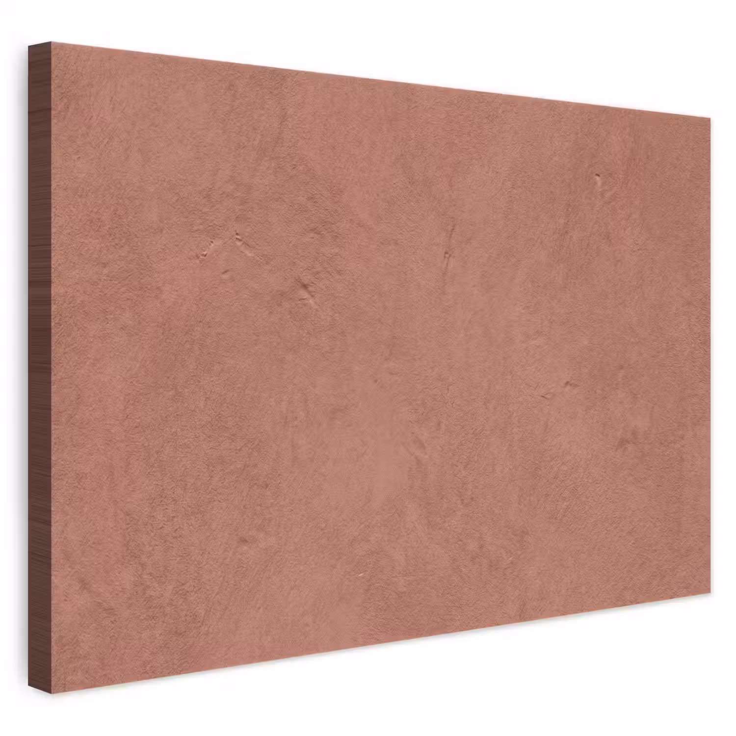 Textuur - Roodbruin - Grof - Modern canvas 2cm klein -3d