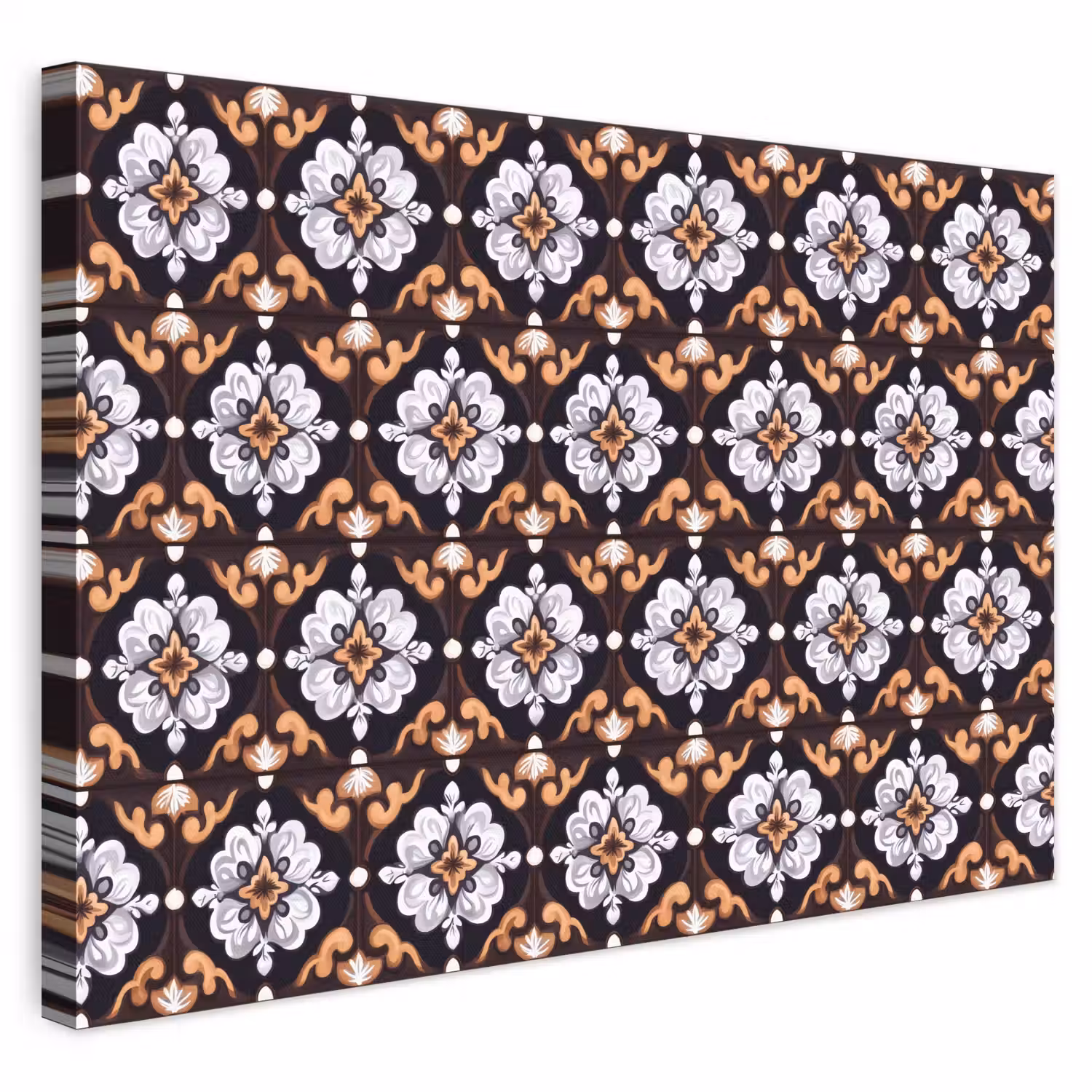 traditioneel - Element - Kleurrijk canvas 2cm klein 34 -3d