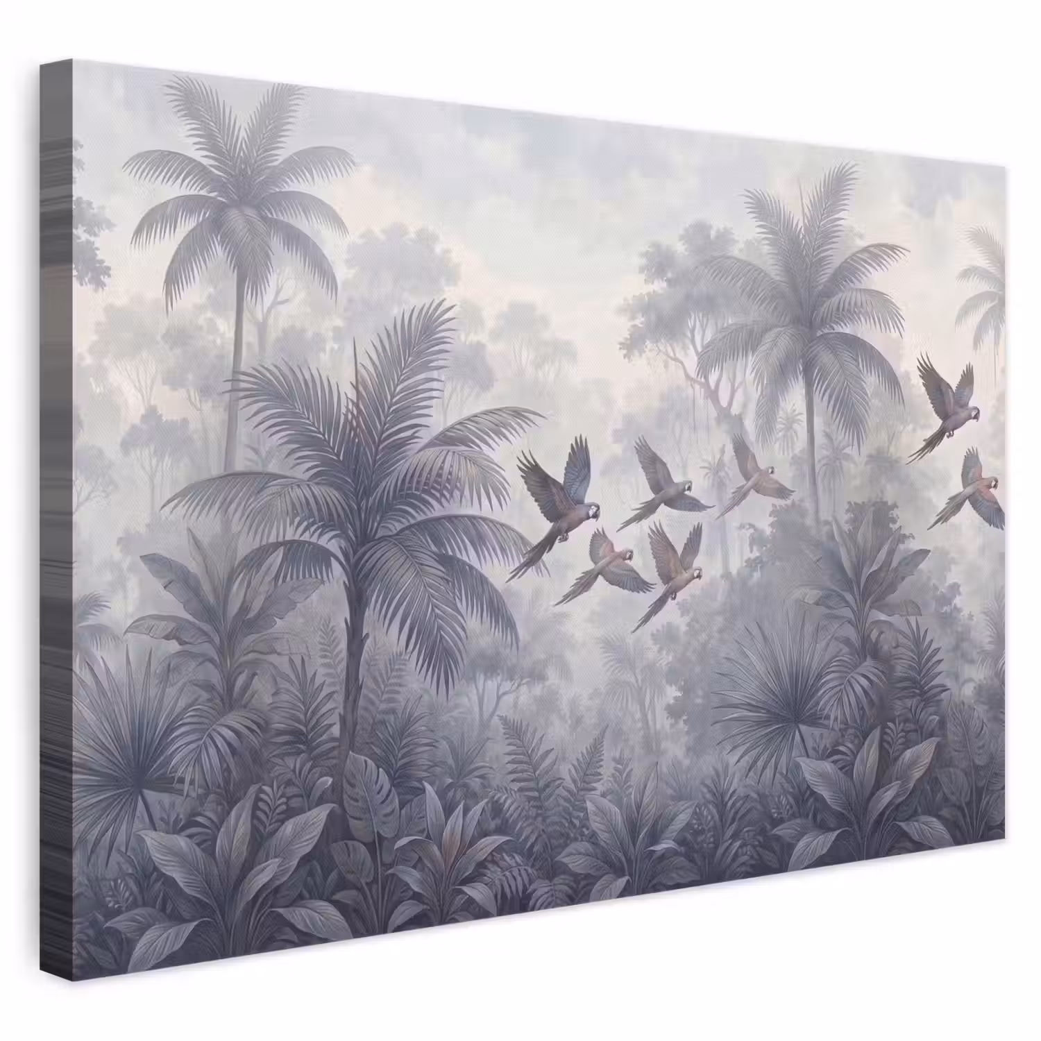 Vogel - Vliegend - Jungle - Vintage - Dieren canvas 2cm klein -3d