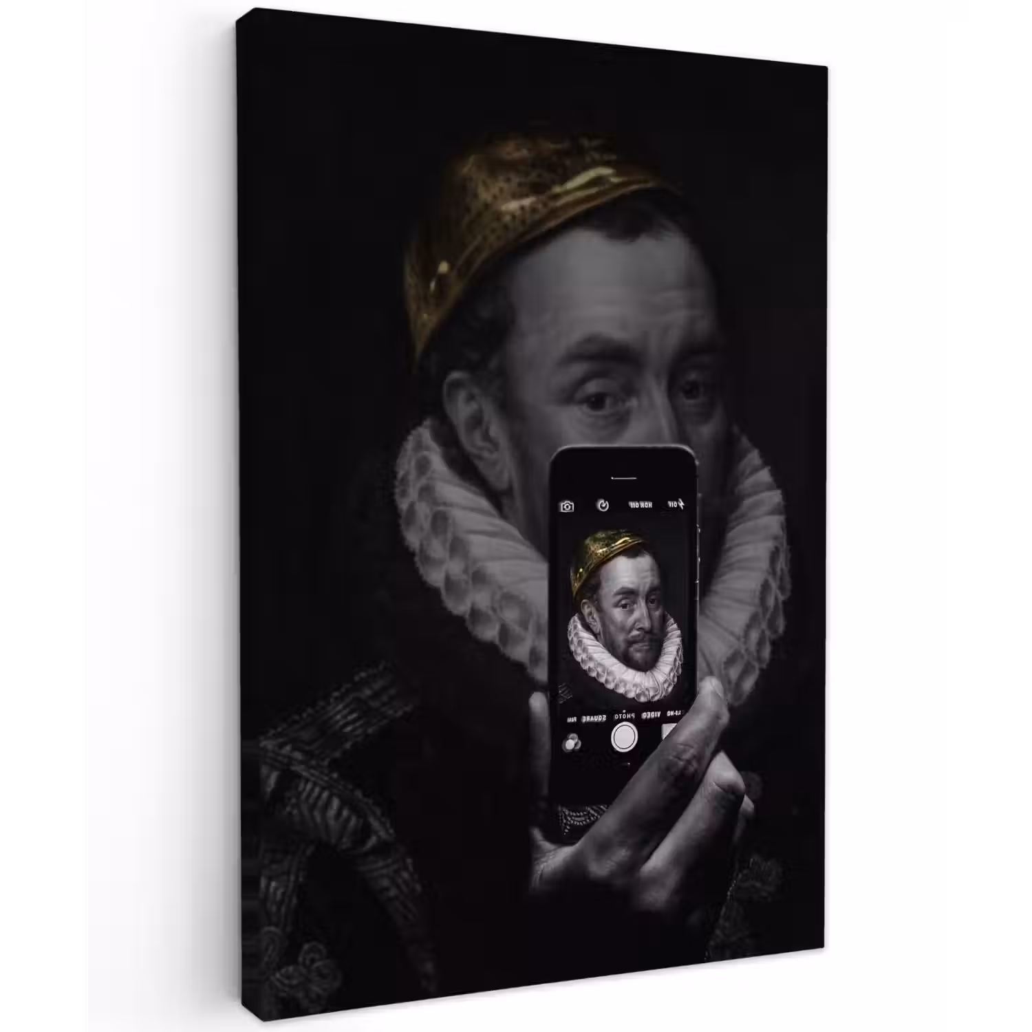 Willem van Oranje - Adriaen Thomasz - Smartphone canvas 2cm klein -z3d