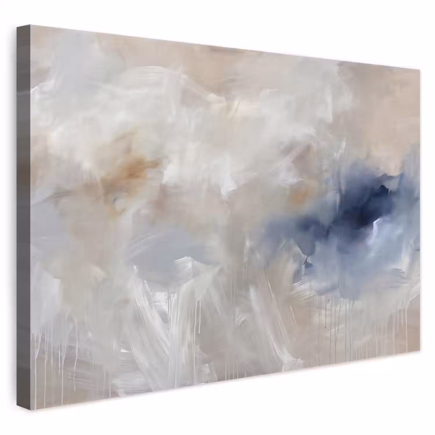Abstract - Wolken - Sfeer - Modern - Beige canvas 2cm klein -3d