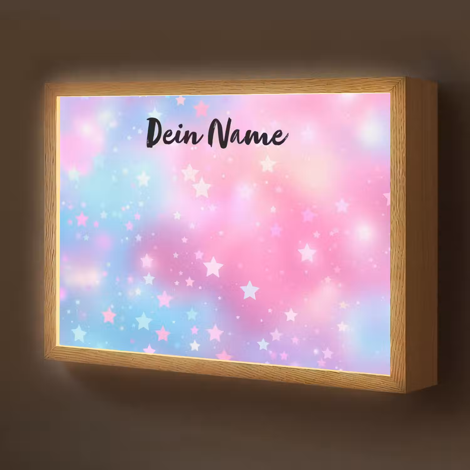 Sterren - Kleuren - Magie Light Box met batterij (Wandlamp kind) middel -z3d_website