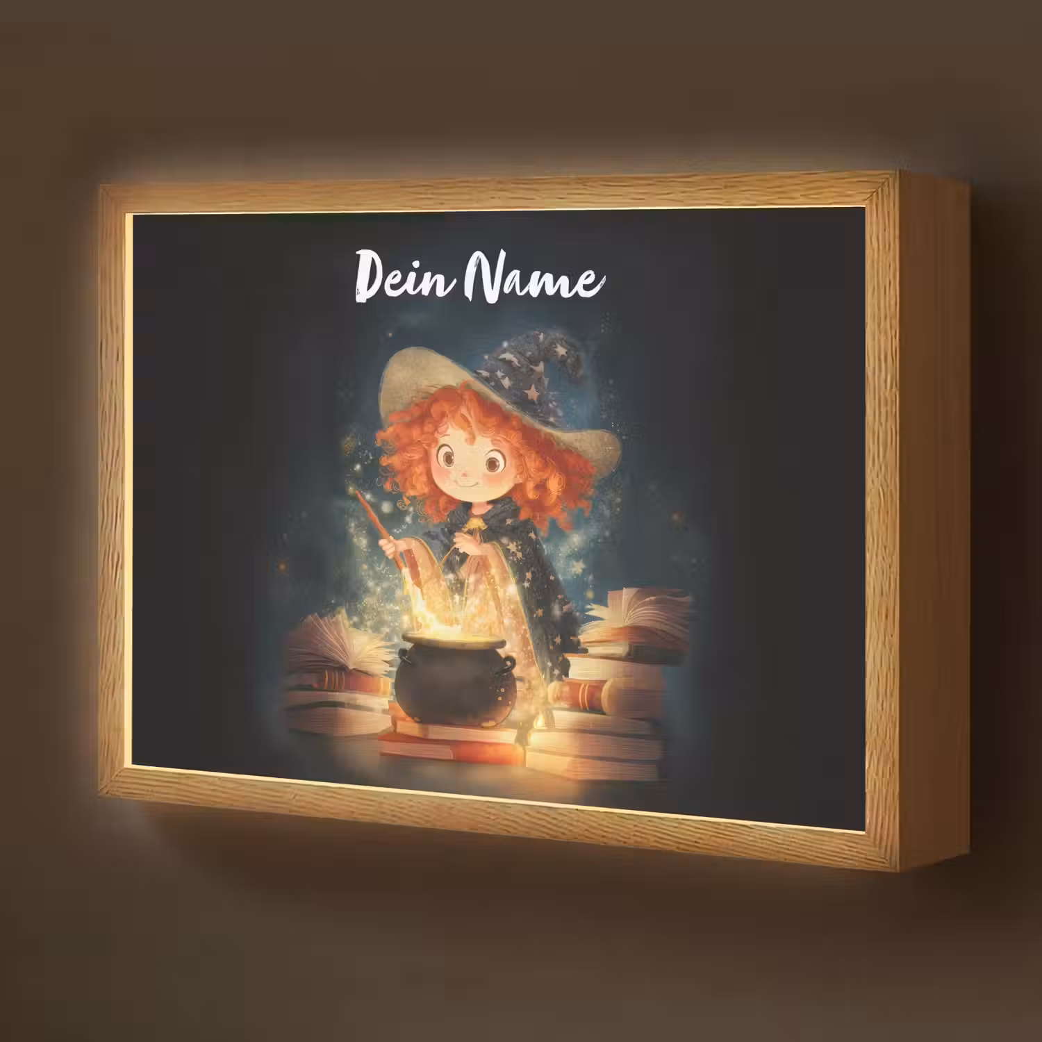 Tovenares - Meisje - Boeken - Toveren Light Box met batterij (Wandlamp kind) middel -z3d_website