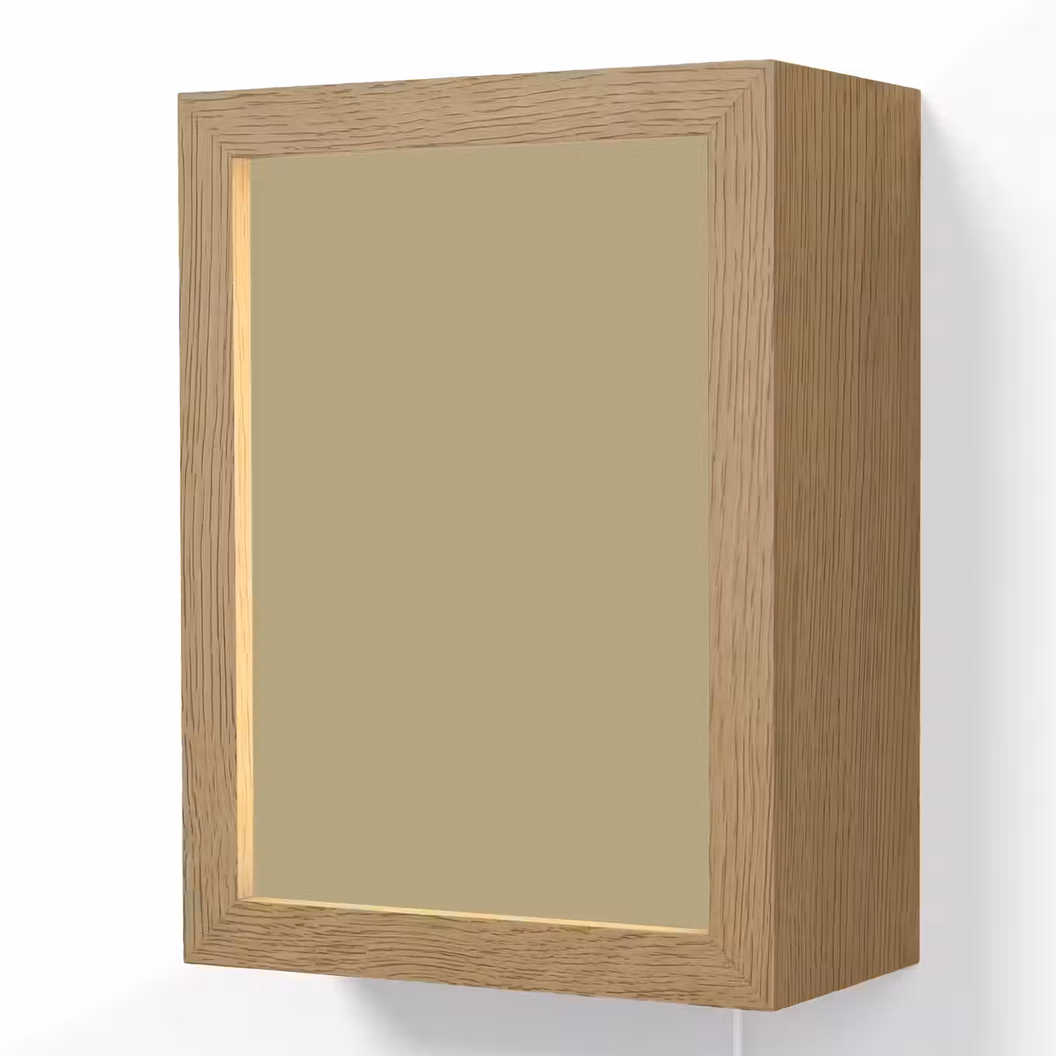 Antique - Moss - Groen Light Box met kabel (Wandlamp) klein 929 -3d