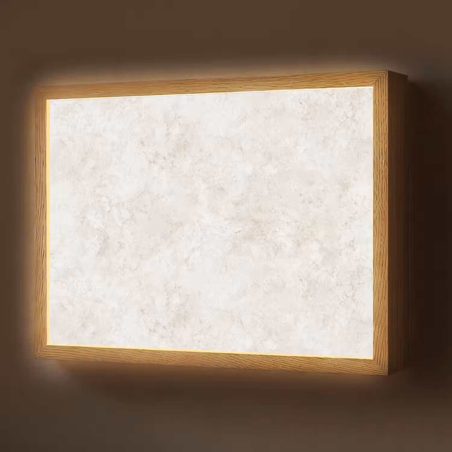 Beige - Marmer - Aders Light Box met batterij (Wandlamp) middel 907 -z3d_website
