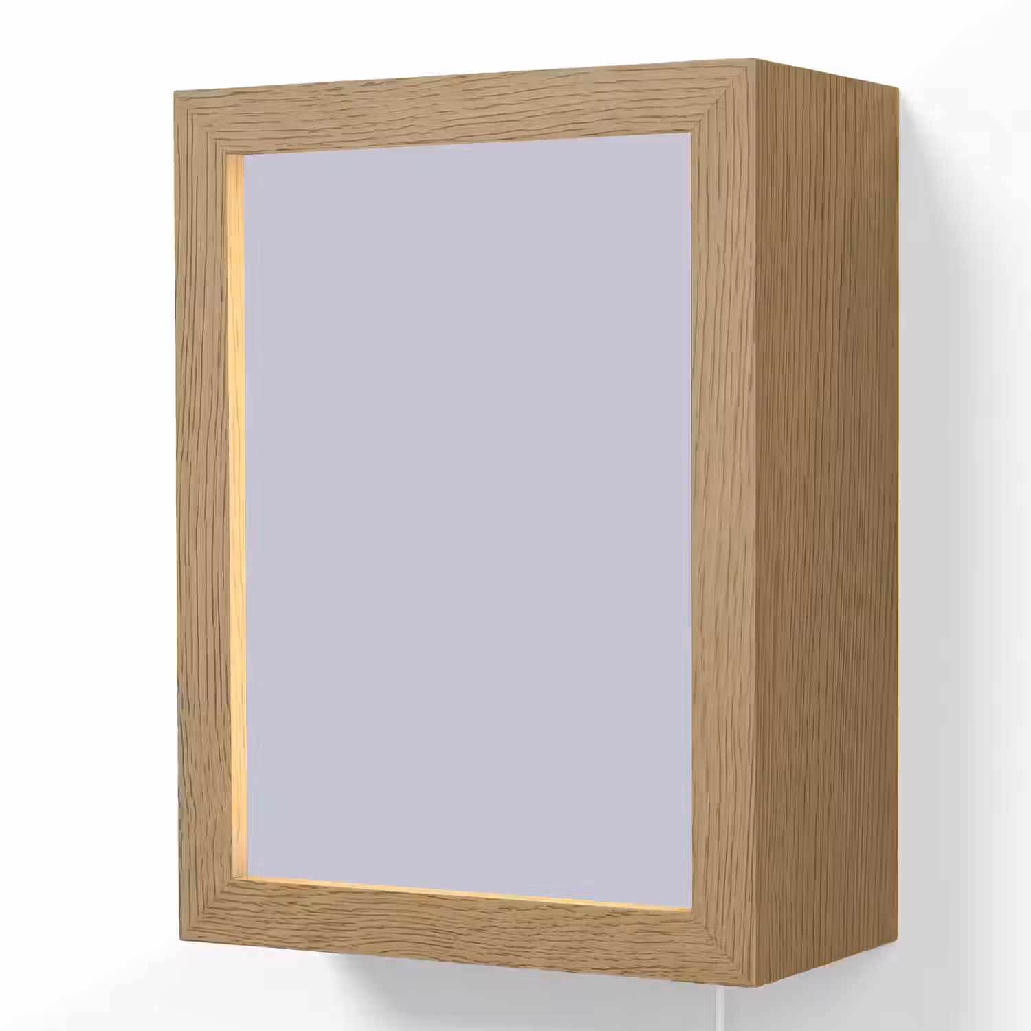 Chalky - Lavender - Paars Light Box met kabel (Wandlamp) klein 929 -3d