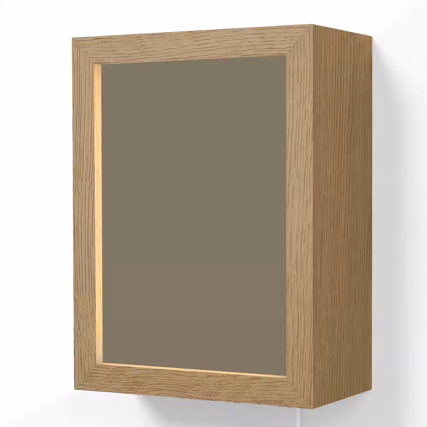 Deep - Khaki - Groen Light Box met kabel (Wandlamp) klein 929 -3d