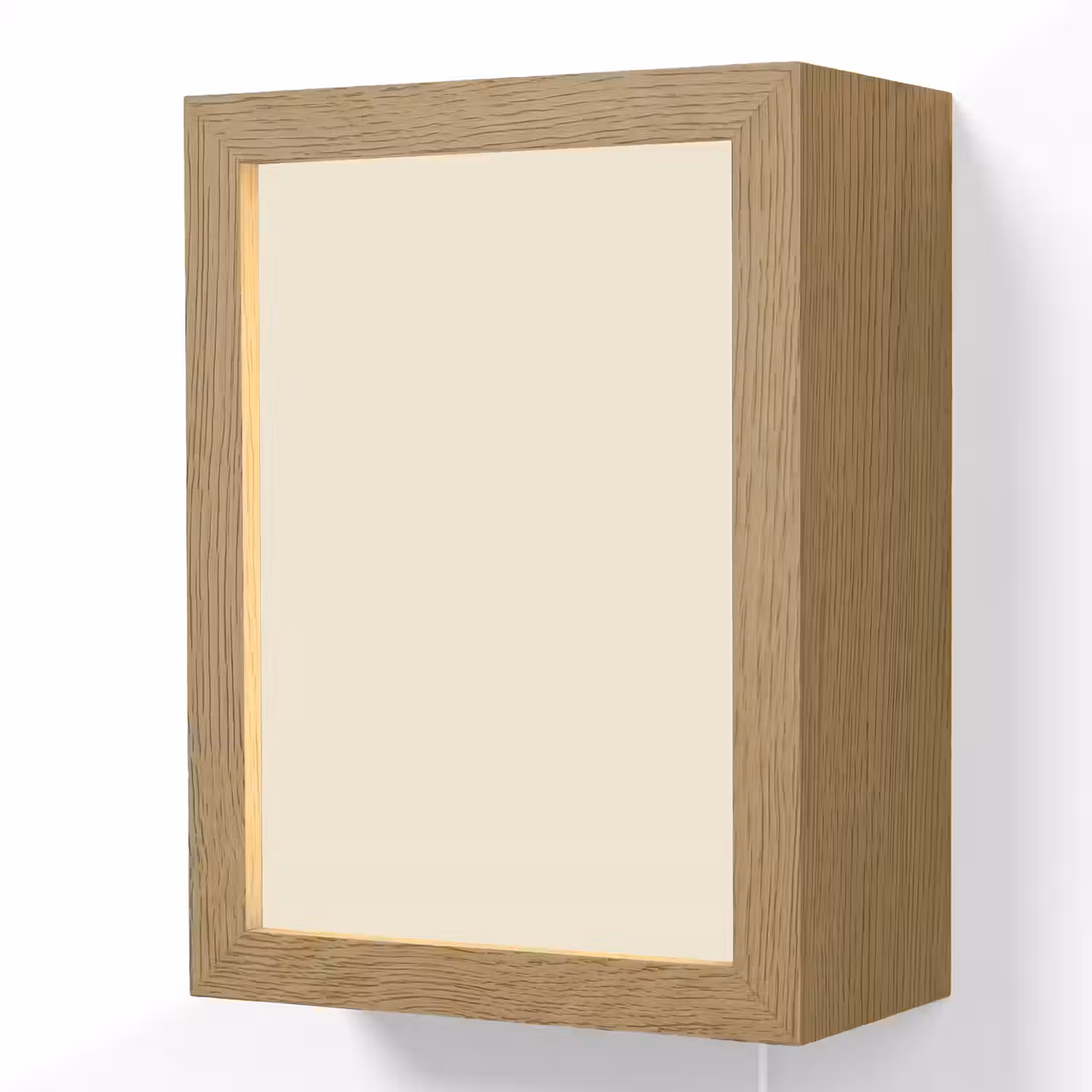 Drop - Delay - Nude Light Box met kabel (Wandlamp) klein 929 -3d