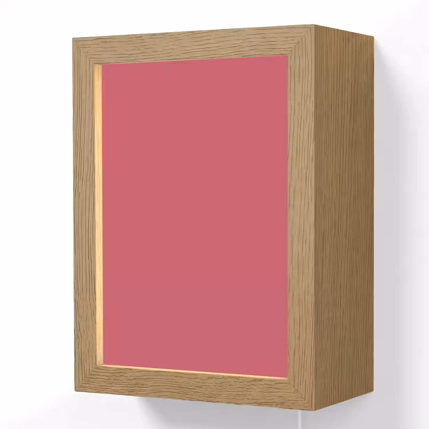 Bold - Berry - Rood Light Box met kabel (Wandlamp) klein 929 -3d