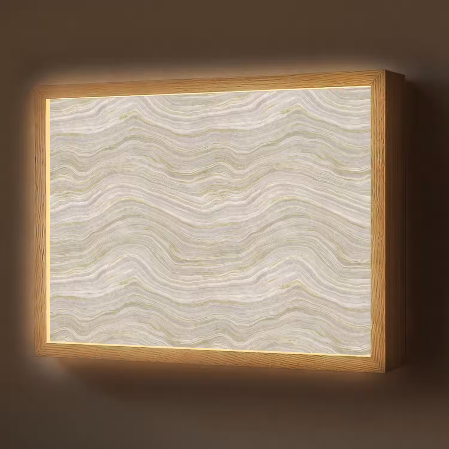 Patroon - Sereen - Groen Light Box met batterij (Wandlamp) middel 907 -z3d_website