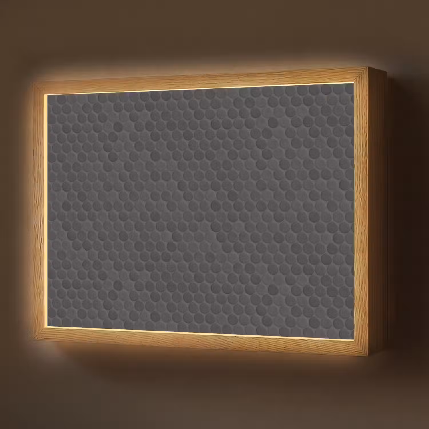 Penny - Mozaïek - Donkergrijs Light Box met batterij (Wandlamp) middel 907 -z3d_website