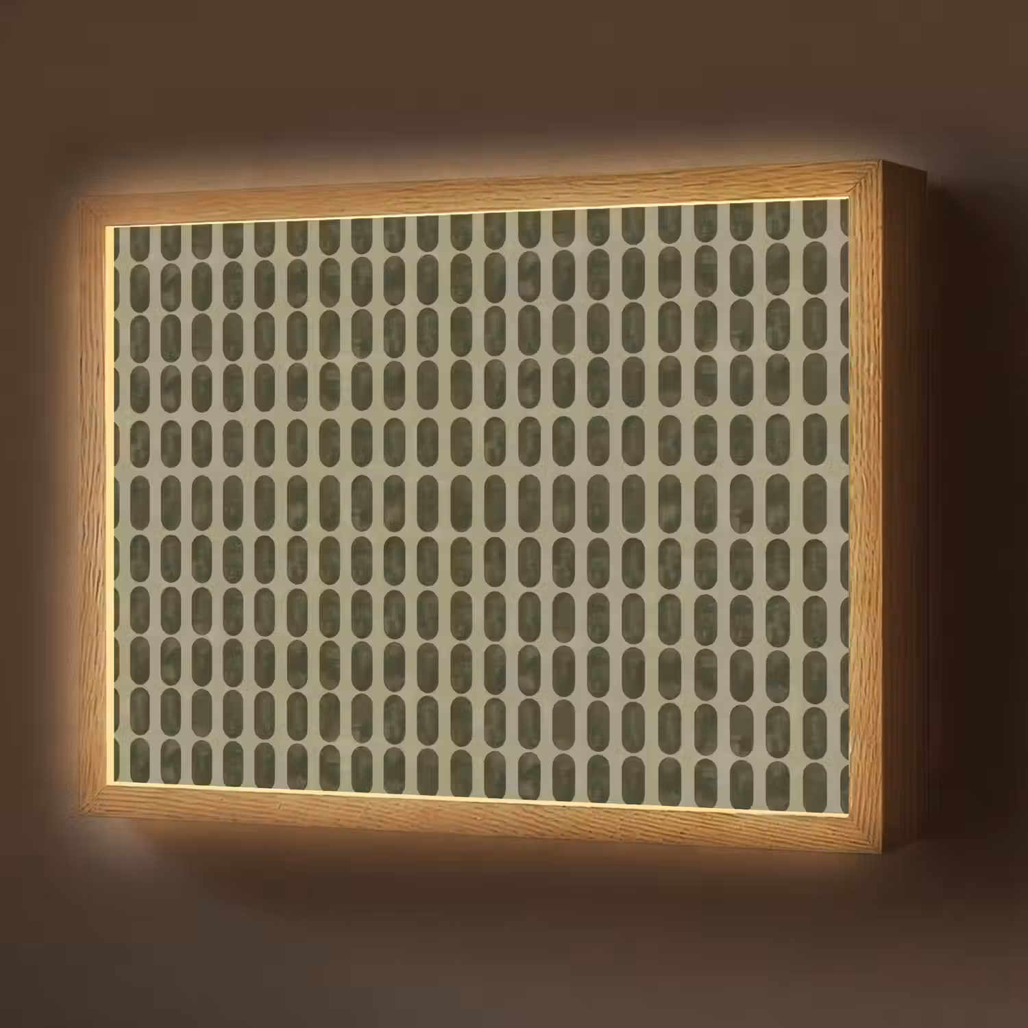 Ritmisch - Effect - Groen Light Box met batterij (Wandlamp) middel 907 -z3d_website