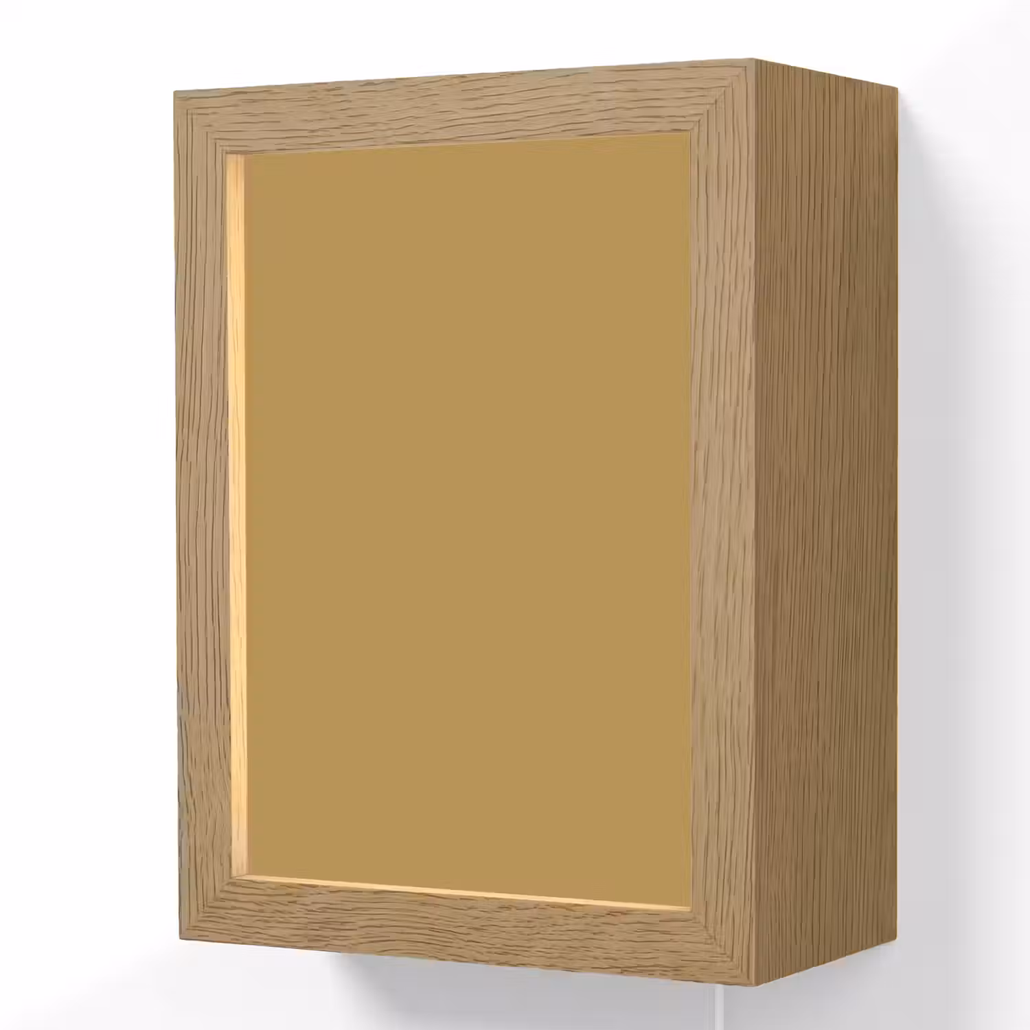Rhythmic - Ochre - Geel Light Box met kabel (Wandlamp) klein 929 -3d