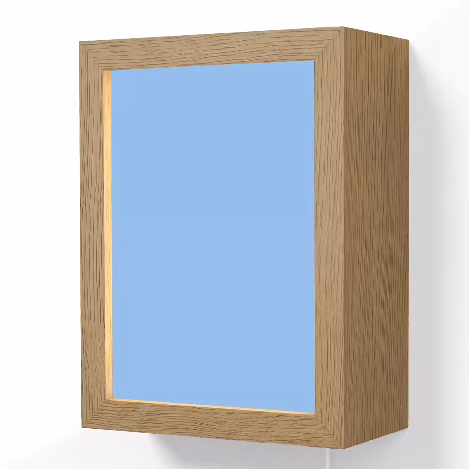 Sky - Glow - Blauw Light Box met kabel (Wandlamp) klein 929 -3d