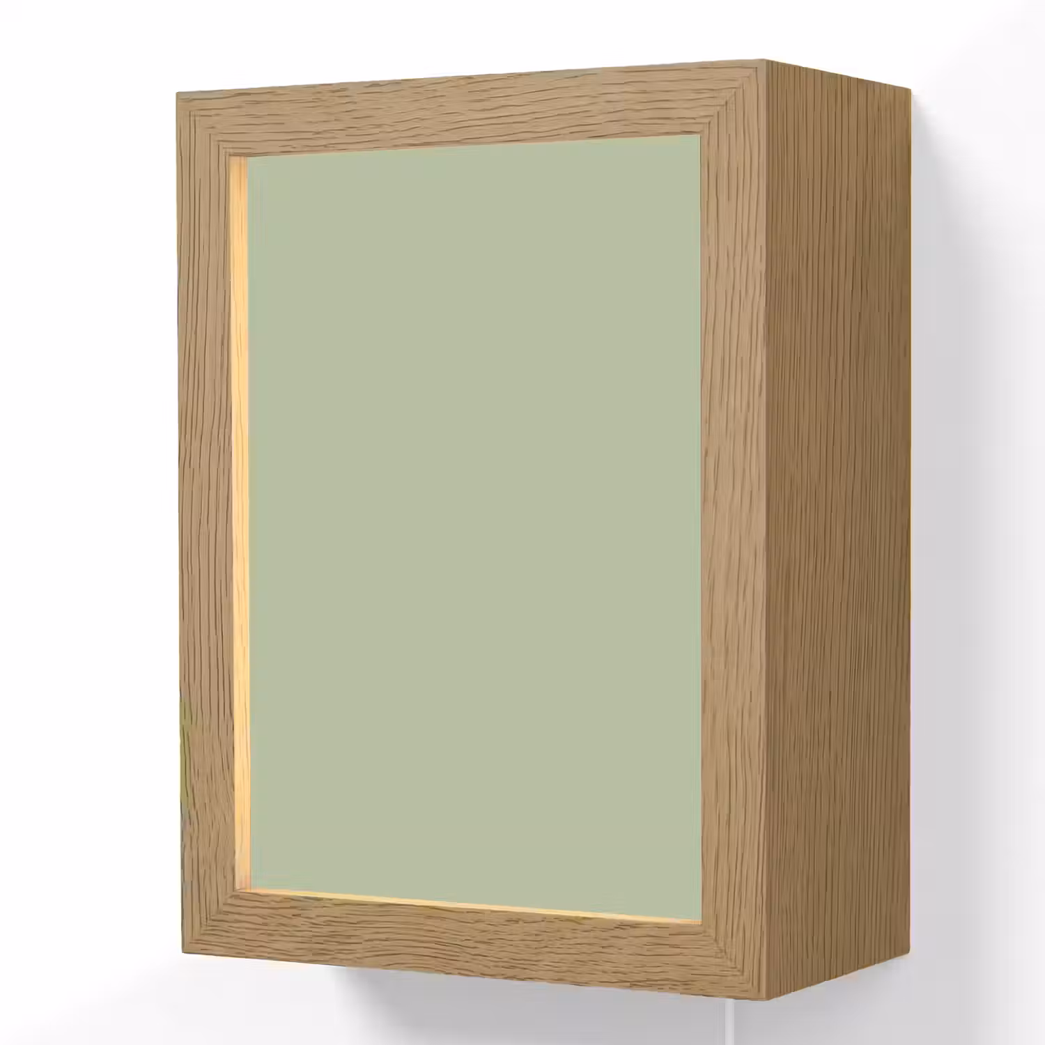 Spring - Sprint - Groen Light Box met kabel (Wandlamp) klein 929 -3d