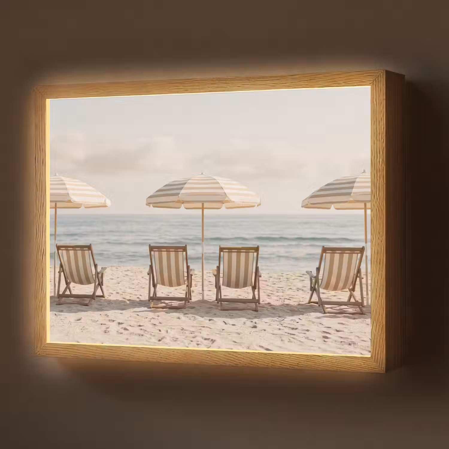 Strand - Stoelen - Parasol Light Box met batterij (Wandlamp) middel -z3d_website