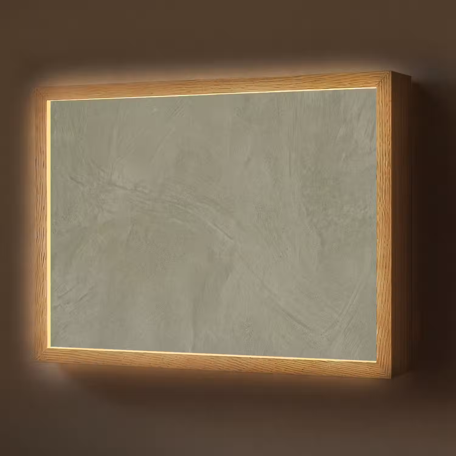 Textuur - Betonlook - Achtergrond - Modern - Groen Light Box met batterij (Wandlamp) middel -z3d_website