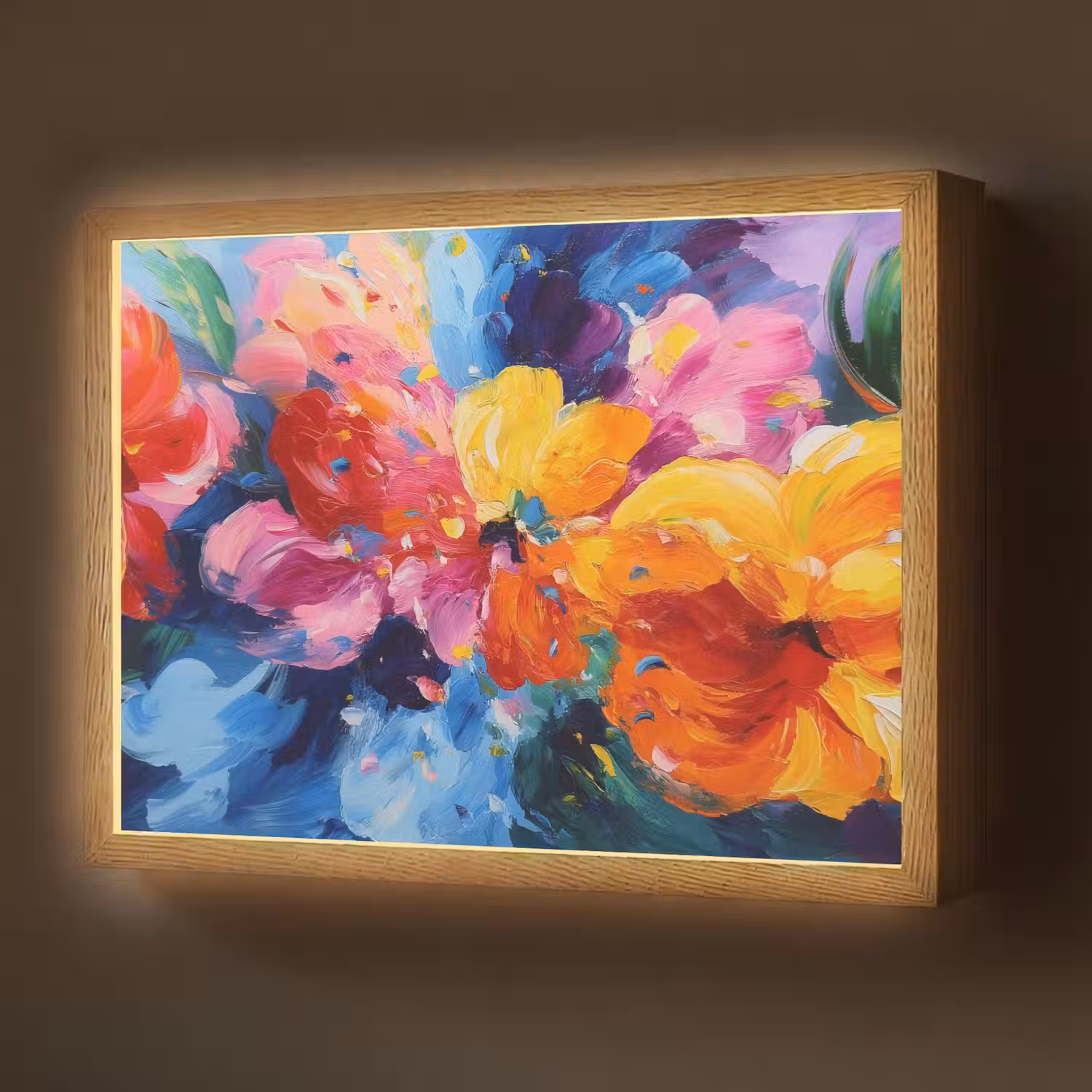Golvend - Energie - warm Light Box met batterij (Wandlamp) middel -z3d_website
