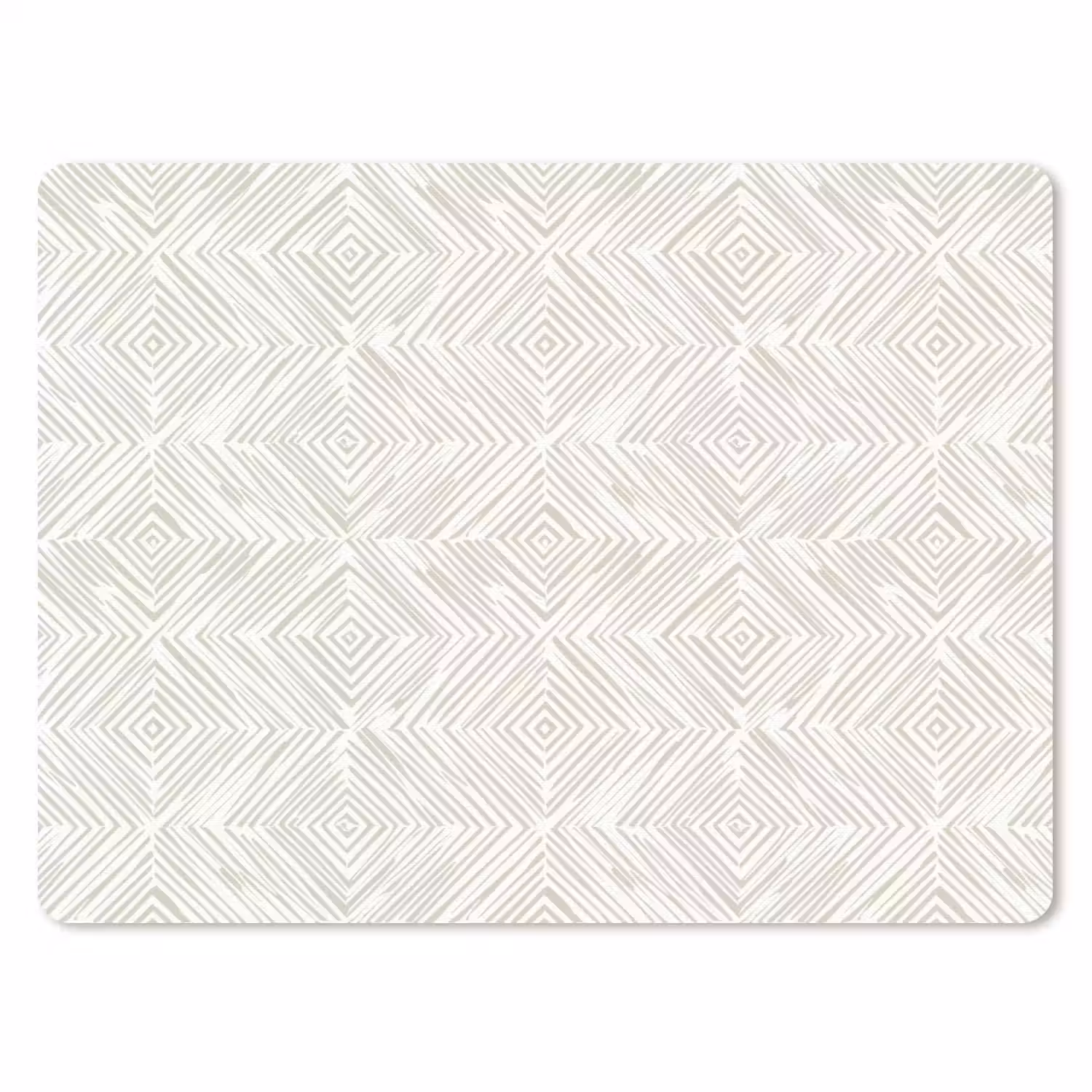Abstract - Ruiten - Beige muismat rubber klein 262 -3d