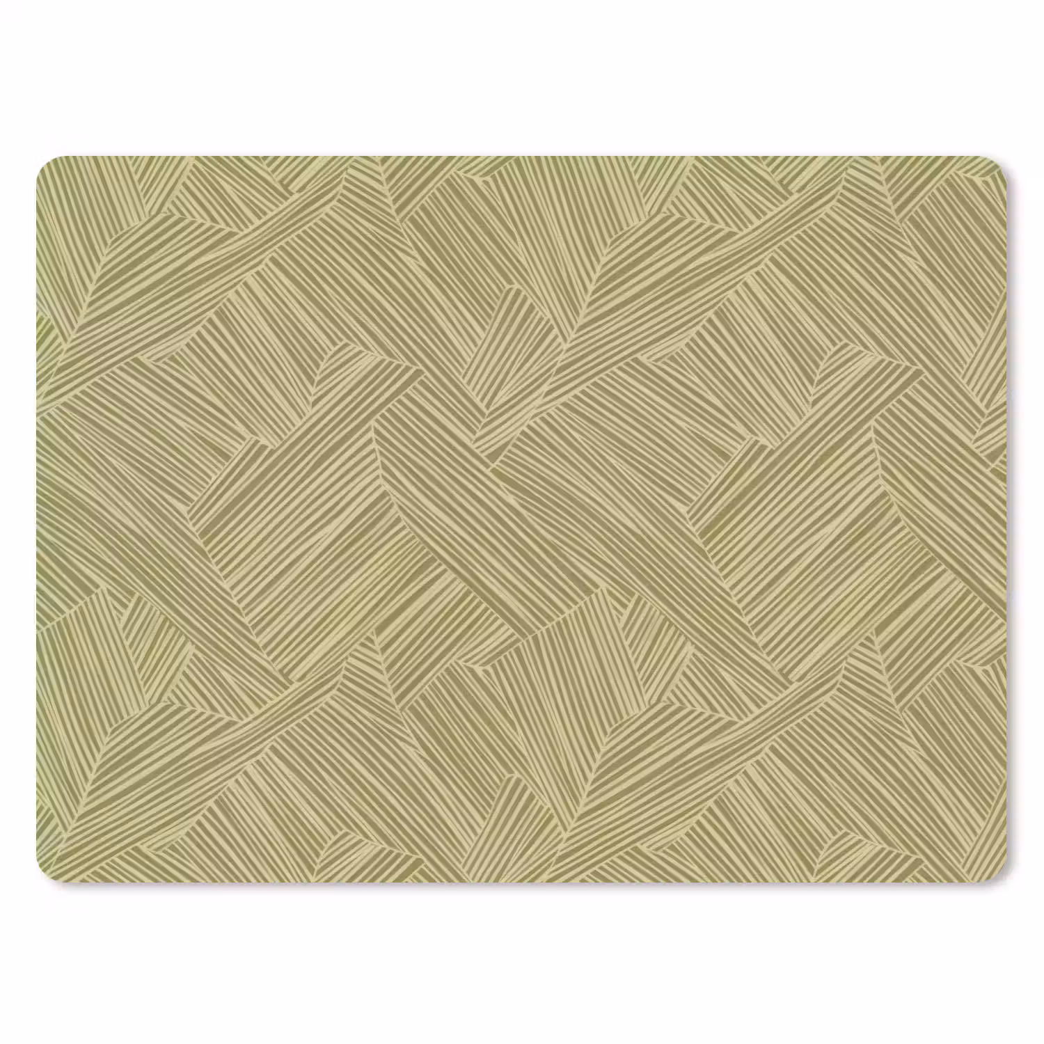 Abstract - Modern - Groen muismat rubber klein 262 -3d