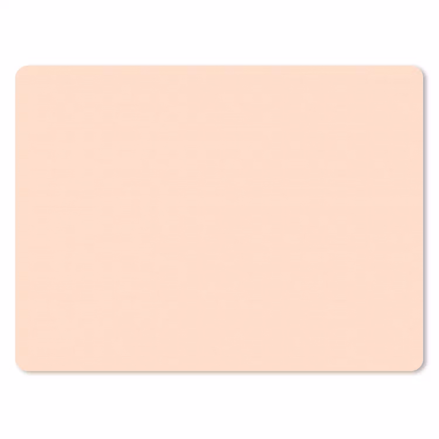 Pale - Peach - Nude muismat rubber klein 262 -3d