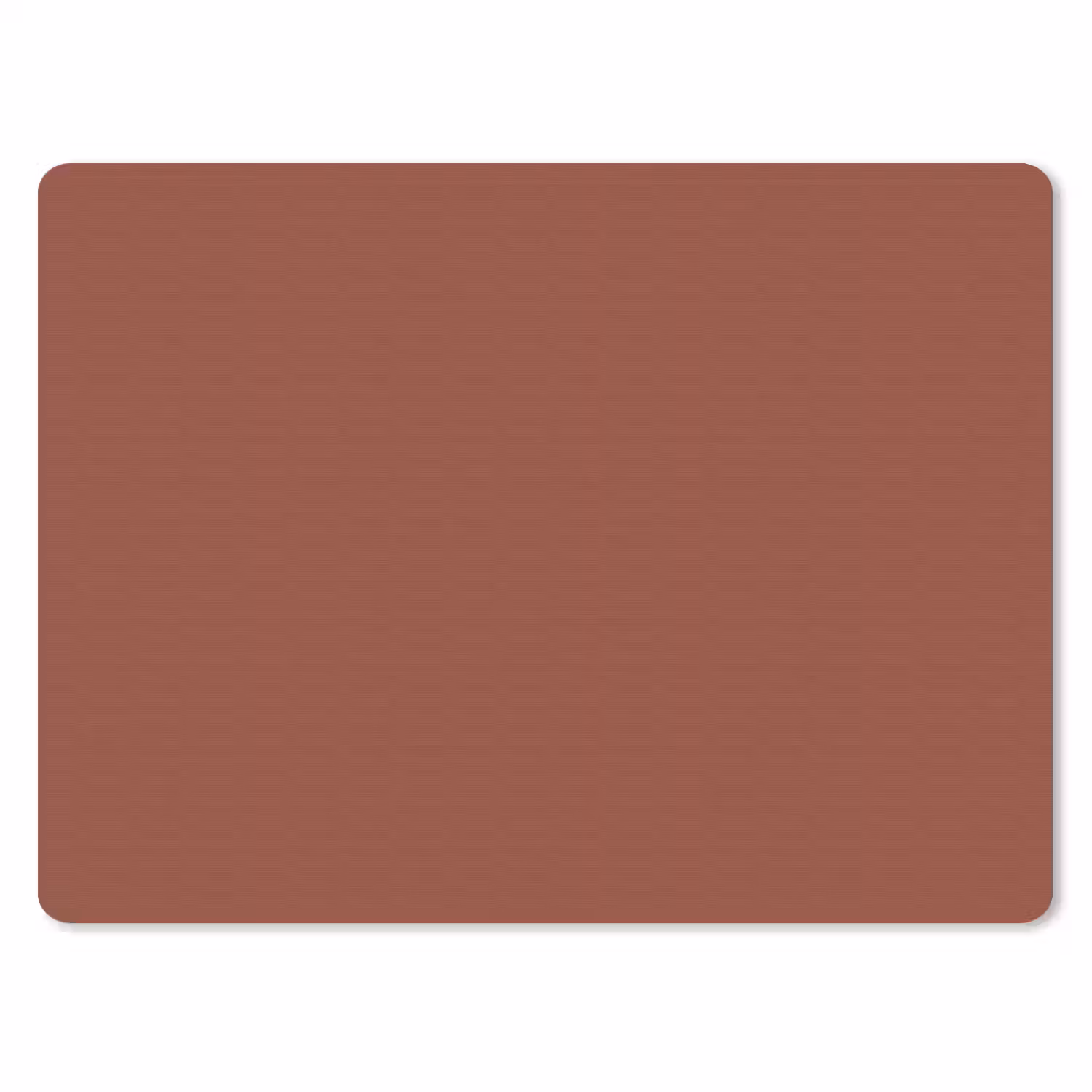Burnt - Mahogany - Terracotta muismat rubber klein 262 -3d
