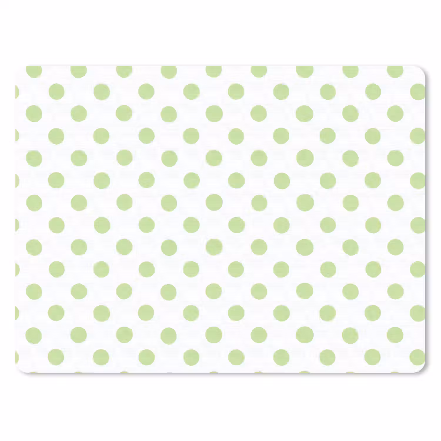 Dots - Klassiek - Groen muismat rubber klein 262 -3d