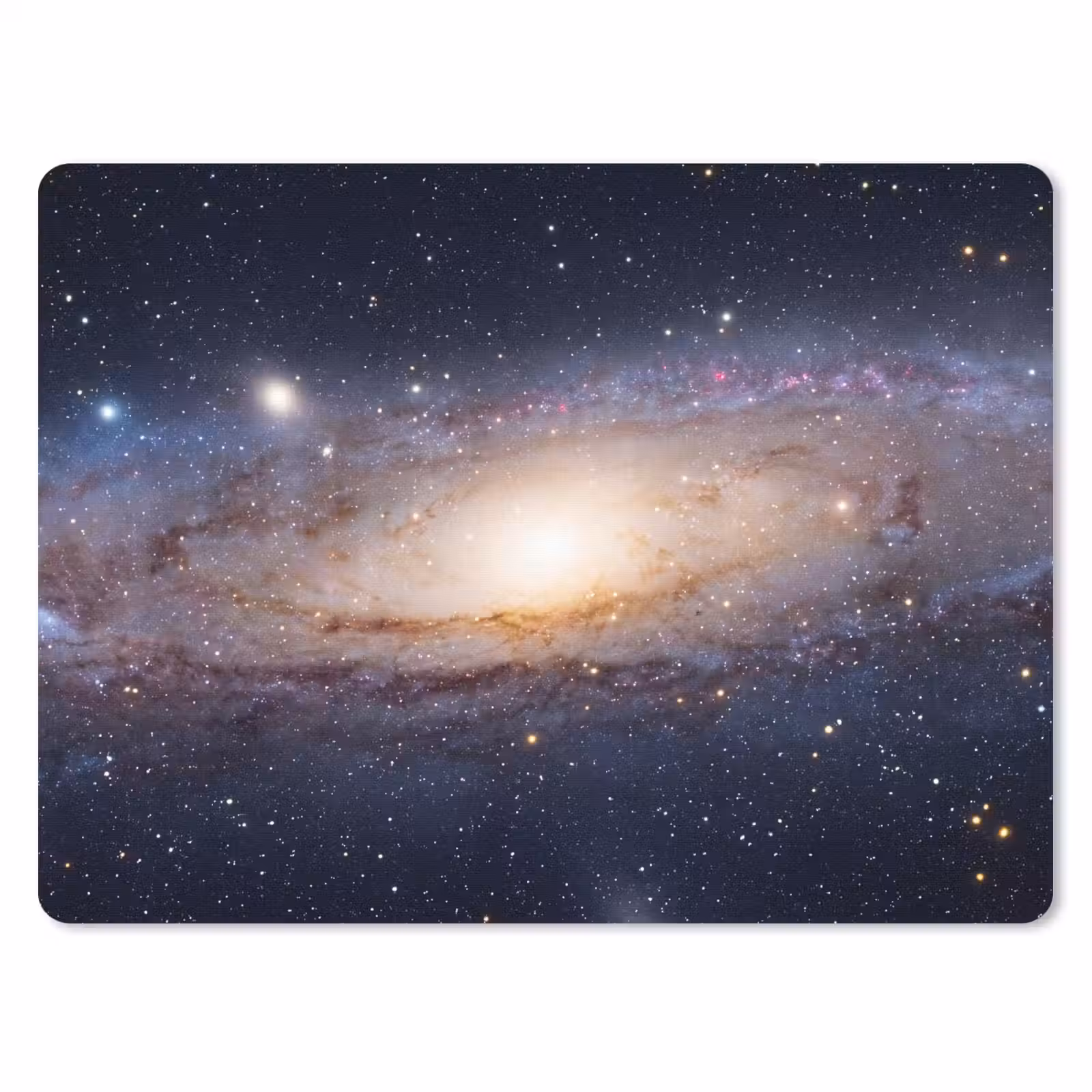 Mauspad - Galaxie – Weltraum – Kosmos - Sterrenstelsel - Ruimte - Kosmos muismat rubber klein