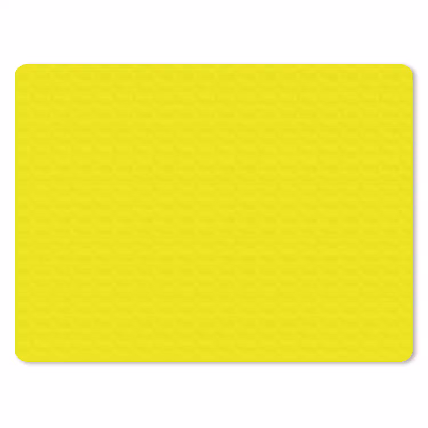 Bright - Canary - Geel muismat rubber klein 262 -3d