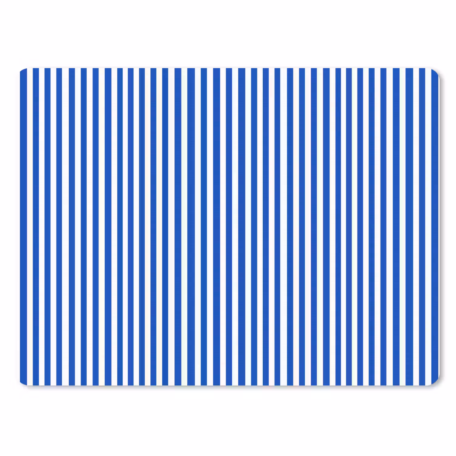 Klassiek - Strepen - Blauw muismat rubber klein 262 -3d
