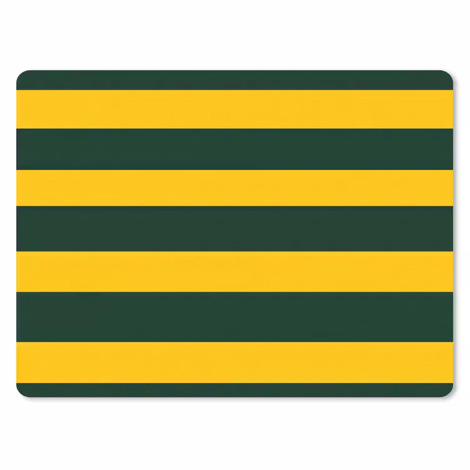 Klassiek - Strepen - Groen muismat rubber klein 262 -3d